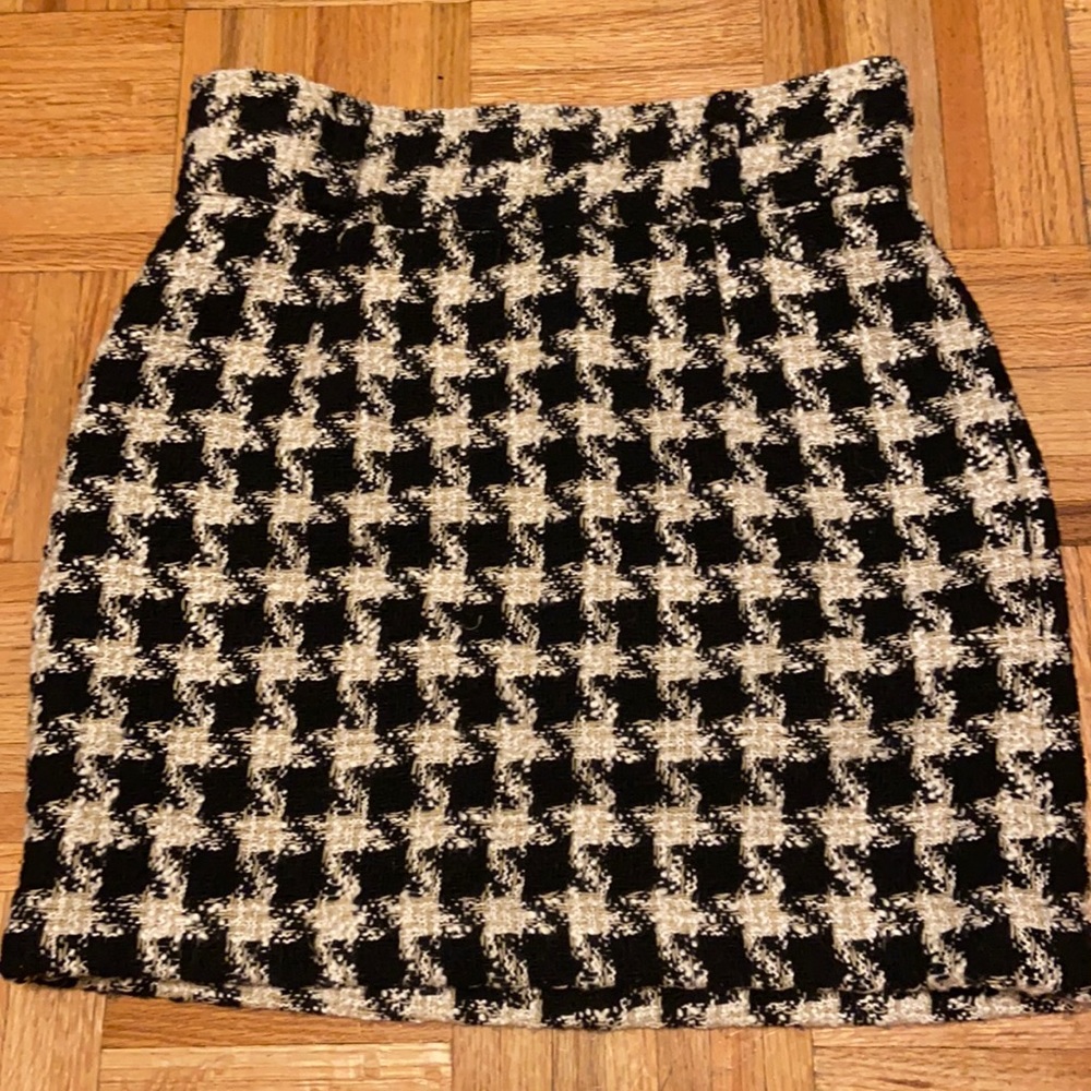 Fred Perry Amy Winehouse Houndstooth Skirt Size 6